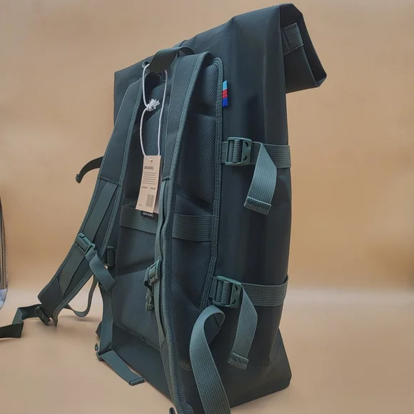 GOT BAG - ROLLTOP Backpack, Hiking & Travel with a 15" Laptop Sleeve, Eco... - Picture 3 of 15